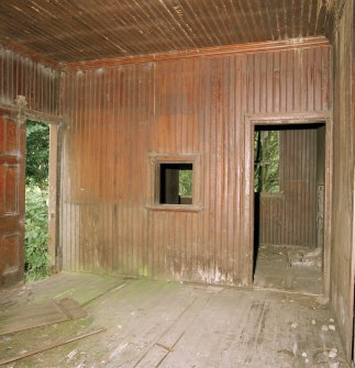 Interior.
Station building, view of ticket office from W.