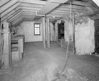 Interior.
View at upper floor level within mill.