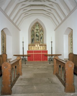 Interior.
View of chancel from W.