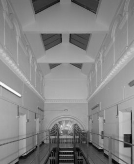 View of 'A' Hall ceiling from NW