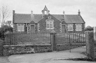 View of school, St David Street, Kirkpatrick Durham from east