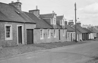 View of north side of Victoria Street, Kirkpatrick Durham, from SW