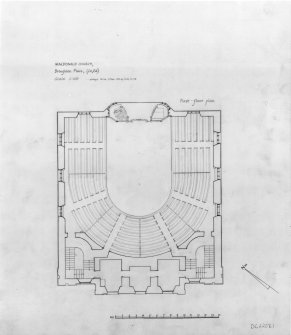 Broughton Place Church
Photographic copy of plan of first floor showing balcony