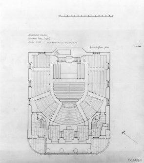 Broughton Place Church
Photographic copy of plan of ground floor
