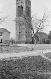 General view of Duke's Tower, All Saints' Episcopal Church, Inveraray
