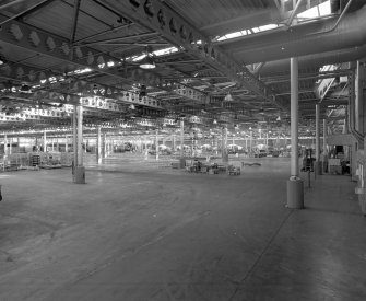 Interior view from west within Machining and components areas (towards north end of works).
