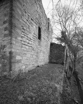Glasgow, Old Castle Street, Cathcart Castle.
General view of South facade from West.