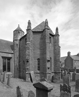 Arbuthnott Aisle, view from South West.