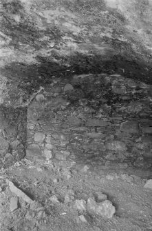 Interior view of dovecot at Glasserton Home Farm