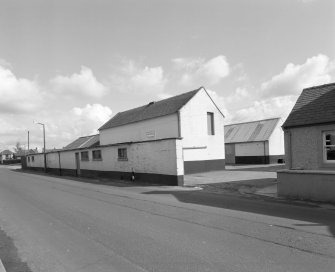 Dumfries, Dalbeattie Road, Park Farm
View of NE farm buildings from NW