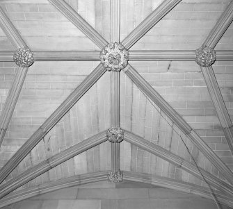 Detail of east entrance hallway ceiling