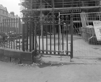 Detail of East entrance gate