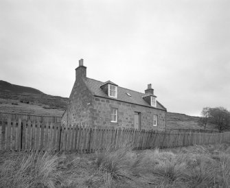 View of cottage from SW