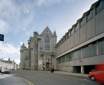 View of Crown Street front from N