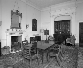 Ground floor, dining room, view from West