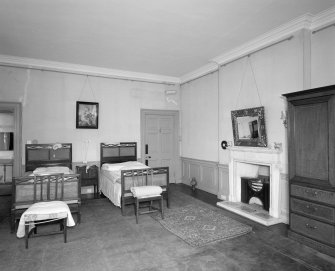 First floor, South East bedroom, view from East