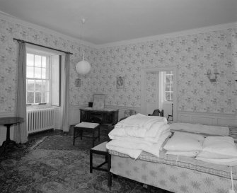 First floor, South West bedroom, view from East