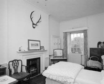 First floor, view of bedroom