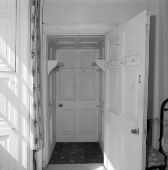 First floor, passageway, detail