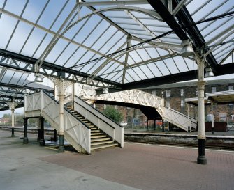 Dumfries, Railway Station
View of footbridge from S