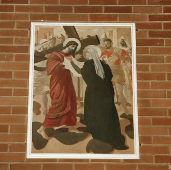 Sixth station of the cross, detail