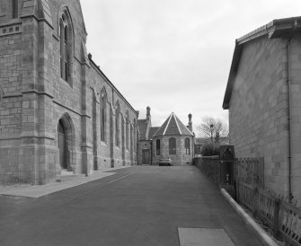 View of south side from WSW