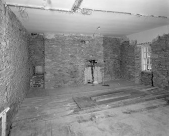 Interior.
First floor, main room, view from SSW.