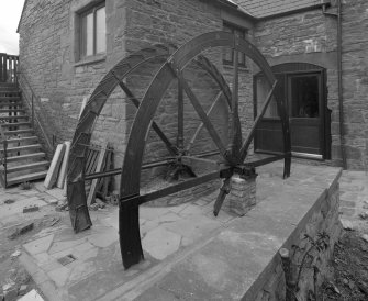 Detail of water wheel.