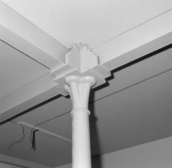Detail of column head of building 34.