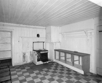 Ground floor, kitchen, view from S