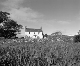 Eigg, Kildonnan Farmhouse. View from South South West