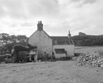 Eigg, Kildonnan Farmhouse. View from North West
