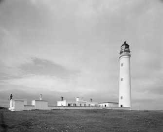 Barns Ness Lighthouse.
View from E.