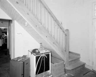 View of staircase at ground floor level