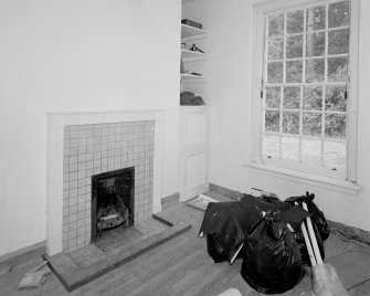 Ground floor small sitting room, view from East