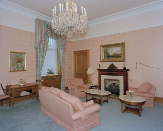 Interior. Town-house, first floor, Provost's sitting-room, view from North East.