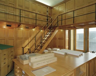 Interior. Town-house, second floor, Charter room, view from North West.