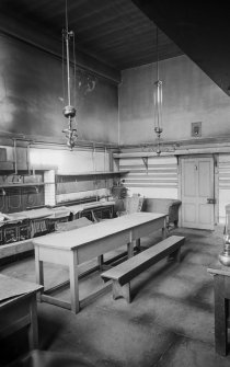 Interior view of kitchen, Abergeldie Castle