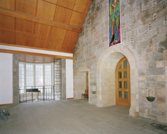 View of narthex from South South East