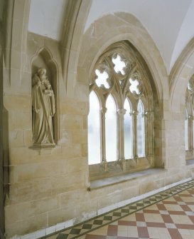 Detail of a cloister window