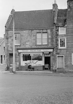 View of the Palace Cafe, High Street, Falkland, next to Cameron House