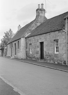 View of houses on High Street, Falkland