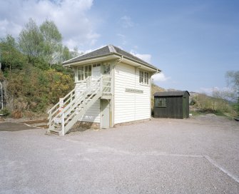 Glenfinnan Railway Station
Detailed view of signal box from west