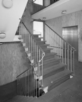 View of N staircase