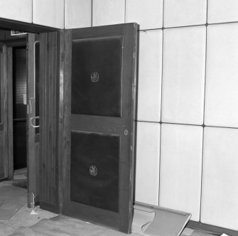 First floor, conference suite, door, detail