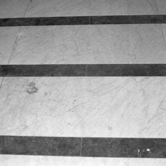Entrance hall, flooring, detail