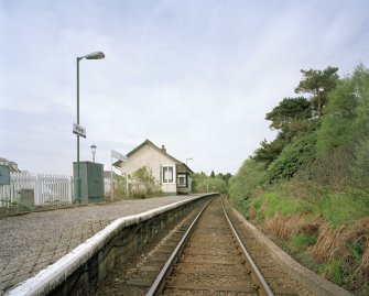 Morar Station and Post Office
General view of station from S
