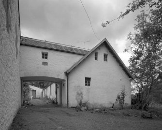 View of house and linking corridor from North East