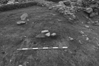 Area 1 F10  Post-hole? pre-excavation, from N