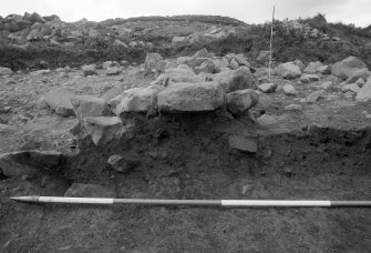 Area 6  Hornwork of 6000 N section close up detail, from N